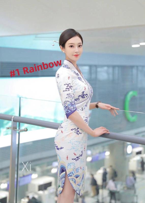 100% Chinese flight attendant Xi and Lucy. ☎️ 415-481-9653